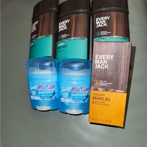 Every Man Jack Sea Salt Deodorant and Secret Outlast Deodorant Set